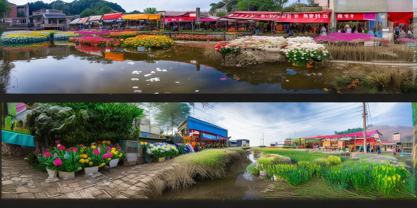 顺德勒流水上花市重启,5G直播助农售出百万年花,科技赋能乡村振兴新篇章