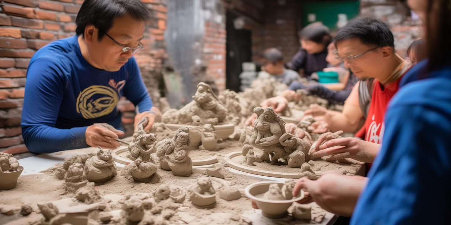 “禅城石湾公仔街生肖陶塑速成班:两小时打造专属生肖陶塑,带回家中的艺术珍品”