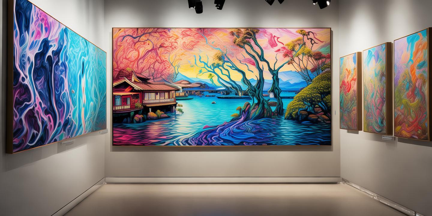 “顺德北滘和美术馆新展:AI生成艺术对话岭南水乡,开启视觉盛宴”